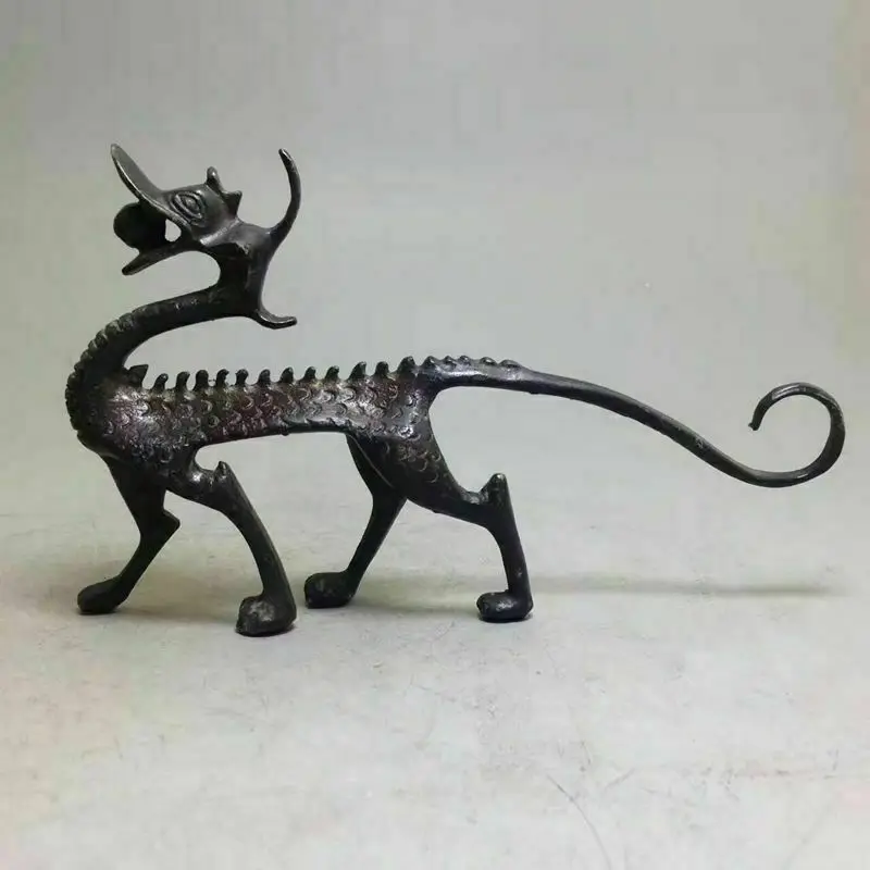 

Chinese Handcrafted Carved Copper dragon Statues