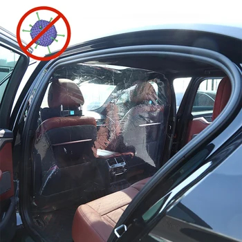 

Car Taxi Isolation Film Full Surround Protective Cover Isolate Bacteria Virus Protect Passenger Isolate Rear and Front Seat