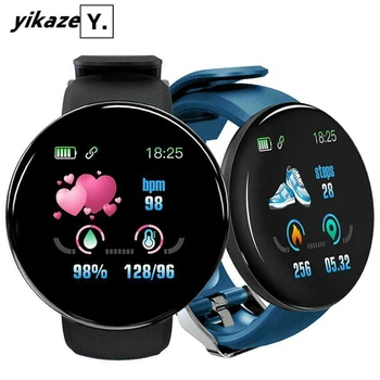 

Bluetooth Smart Watch Men Blood Pressure Round Smartwatch Women Waterproof Sport Fitness Tracker Watch WhatsApp For Android IOS