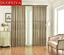 

Cut Velvet Beach Velvet High-end Curtains for Living Room and Bedroom Modern Simple European and Simple Curtains