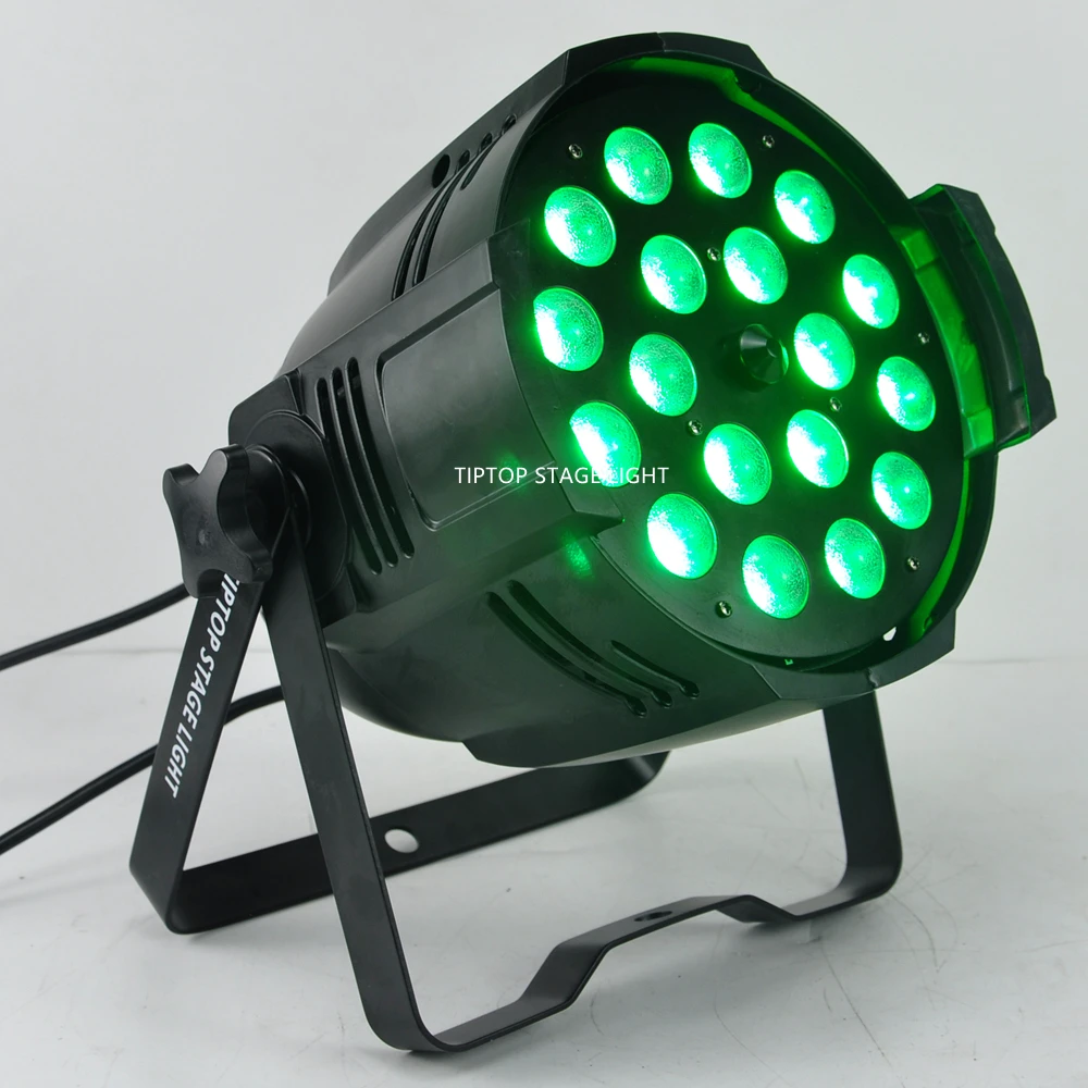 TIPTOP TP P80B 18x18 Вт RGBWA UV 6в1 беспроводной светодиодный Zoom Par Светильник бесшумный Movement