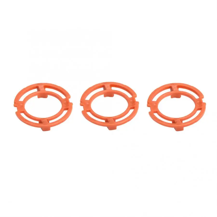 Razor Blade Replacement Hair Clipper Accessories Electric Toothbrush Replacement Parts Air Fryer Bumpers Replacement Tea Kettle Replacement Accessory 3PCS Orange Blade Retaining Rings For Series 7000 9000 RQ12 Shaver Accessories