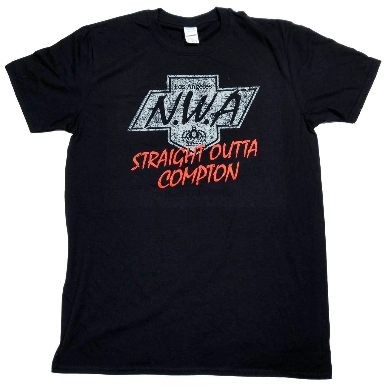 NWA футболка n.w. A Straight Outta Compton Лос-Анжелес черная 100% официальный стиль хип-хоп