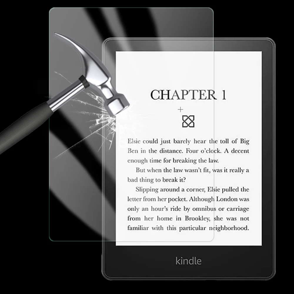 Premium Glass Screen Protector for Kindle Paperwhite (6.8 inch) E-Reader