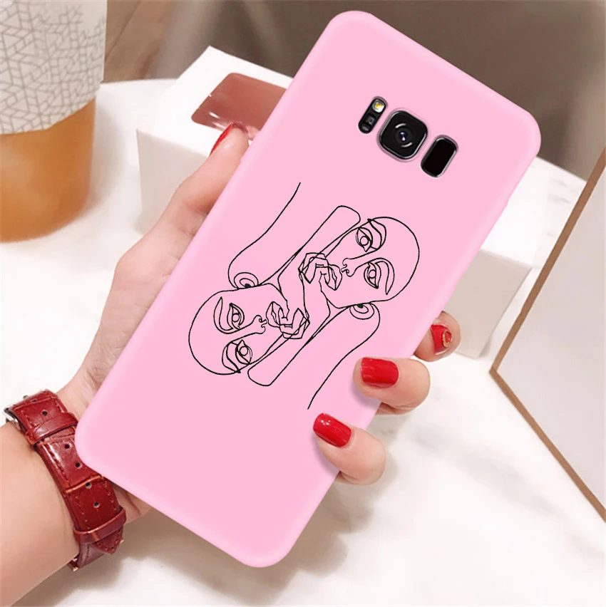 Мягкий силиконовый чехол для Samsung Galaxy s8 plus s9 s10 s10plus s10e note9 note10p|Бамперы| |