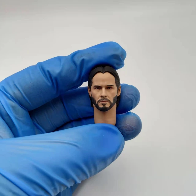 1/12 Scale Keanu Reeves Head Sculpt Handpaint Male Soldier Head Carving Model  Fit for 6in Action Figure Body Doll Toy - AliExpress