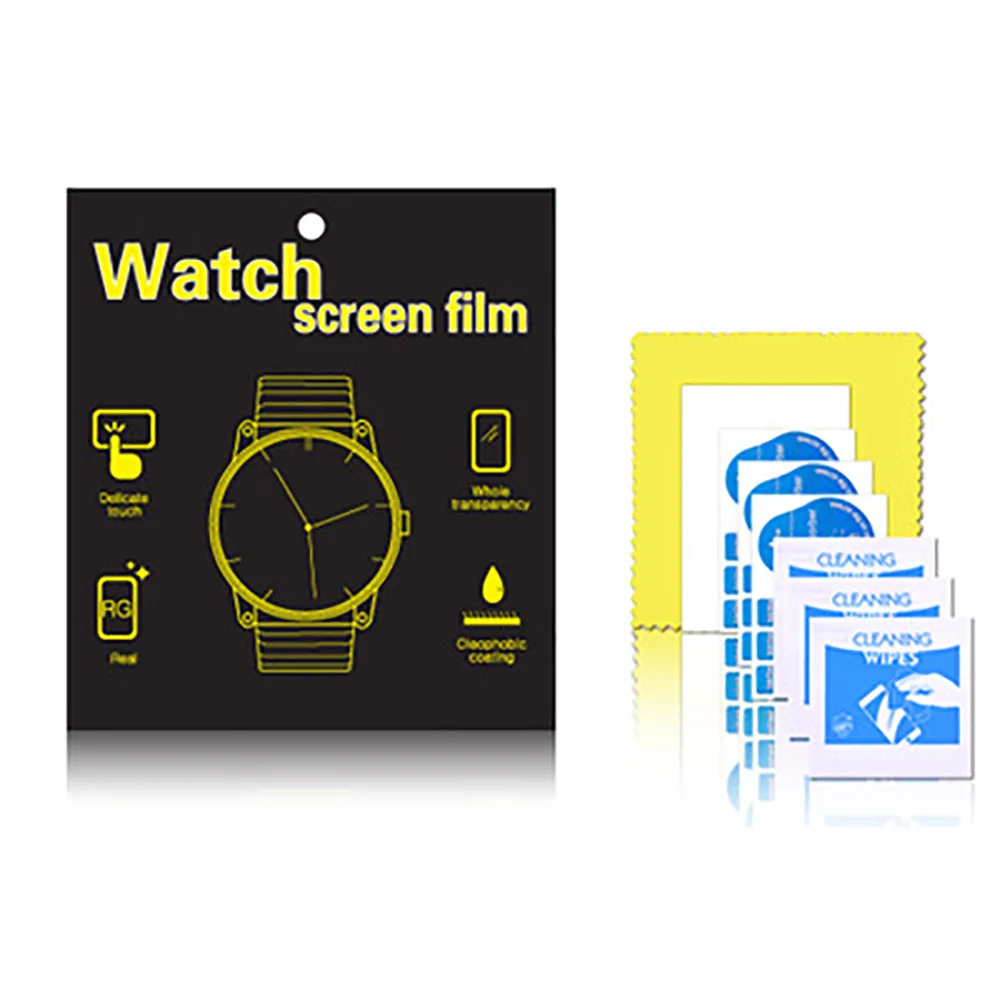 Защитная пленка для экрана для samsung Galaxy Watch Active 2, защита на весь экран HD, Взрывозащищенная, пропитанная гелем пленка, умные аксессуары