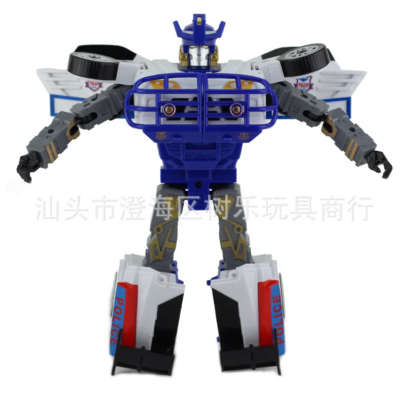 

Transformation Autobots Jingang Robot Police Car Toy Model Boy Toy