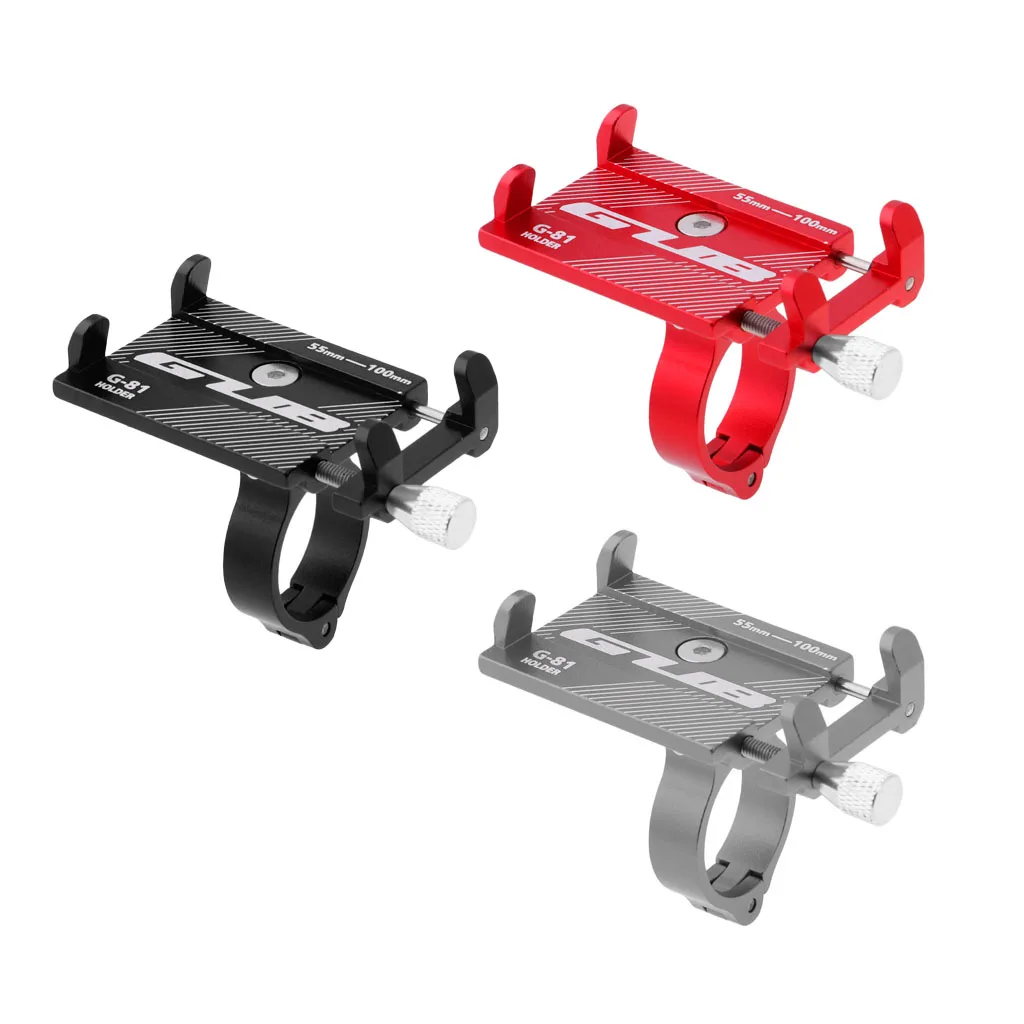 Universal Cellphone Holder for Bicycle Motorcycle Scooter, Mountain Road Bike Handlebar Mount Stand for Smart Phone