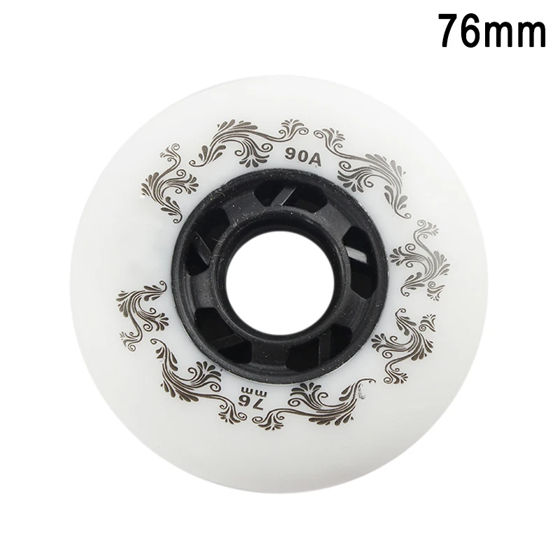 4 Pcs Inline Skates Wheels 90A Hardness Sliding Roller Durable Slide