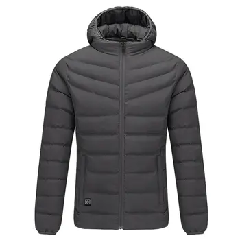 

Autumn And Winter Men And Women Jackets Smart Heating Down Jacket Cotton Heating Jacket Electric Heating Coat