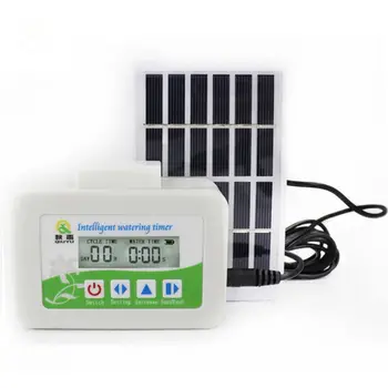 

Intelligent Solar Charging Watering Timer Solenoid Valve Garden Automatic Plant X6HC