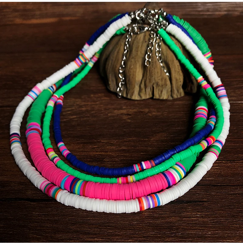 Yumfeel Новое богемное красочное ожерелье набор женщин Ювелирные изделия Подарки