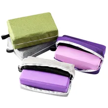 Полиэстер Йога блок CoverFitness блок Крышка легкая молния полиэстер кирпич сумка для хранения реквизит для йоги тренировочные аксессуары