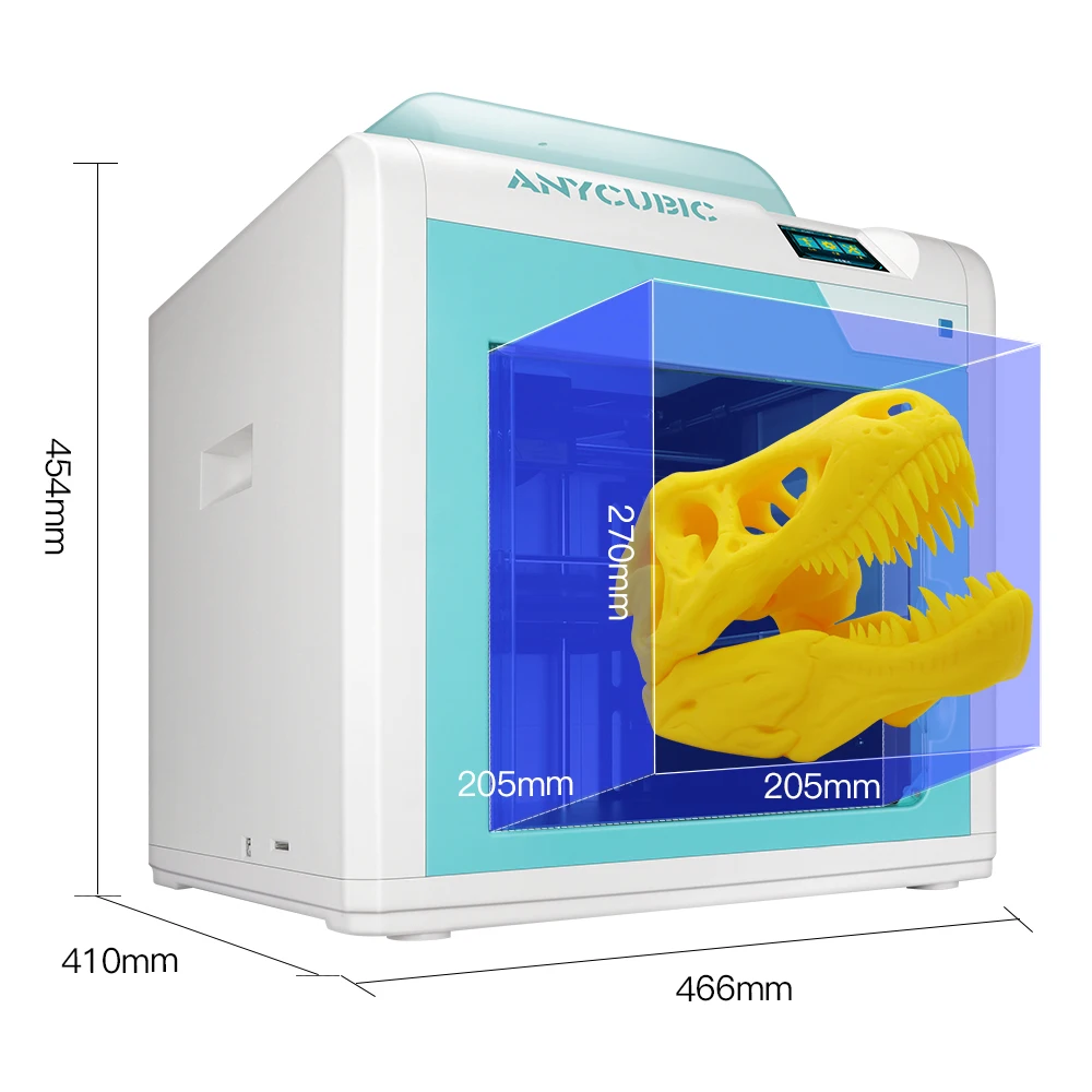 ANYCUBIC 4MAX Pro 3d принтер anycubic filament 3d принтер набор impressora 3d большой с сенсорным экраном 3d drucker