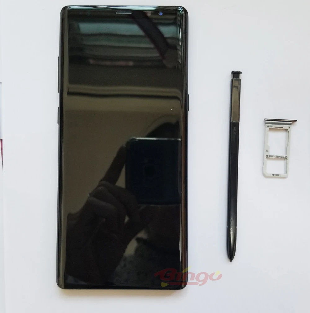 Samsung Galaxy Note8 Duos N950FD Note 8, разблокированный телефон 4G LTE, четыре ядра, 6,3 дюймов, две sim-карты, 12 МП, 6 ГБ и 64 ГБ, отпечаток пальца