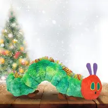 Jouet en peluche chenille multicolore de dessin animé, coussin d'oreiller de 40CM, cadeau mignon pour enfants, personnage de film, jouet d'anniversaire