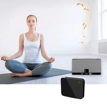 

Transmitter Receiver Wireless Music Stereo Audio For IPod