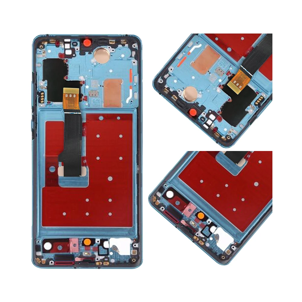 6,4" для huawei P30 Pro lcd кодирующий преобразователь сенсорного экрана в сборе для huawei P30 Pro дисплей с рамкой Замена P30+ lcd