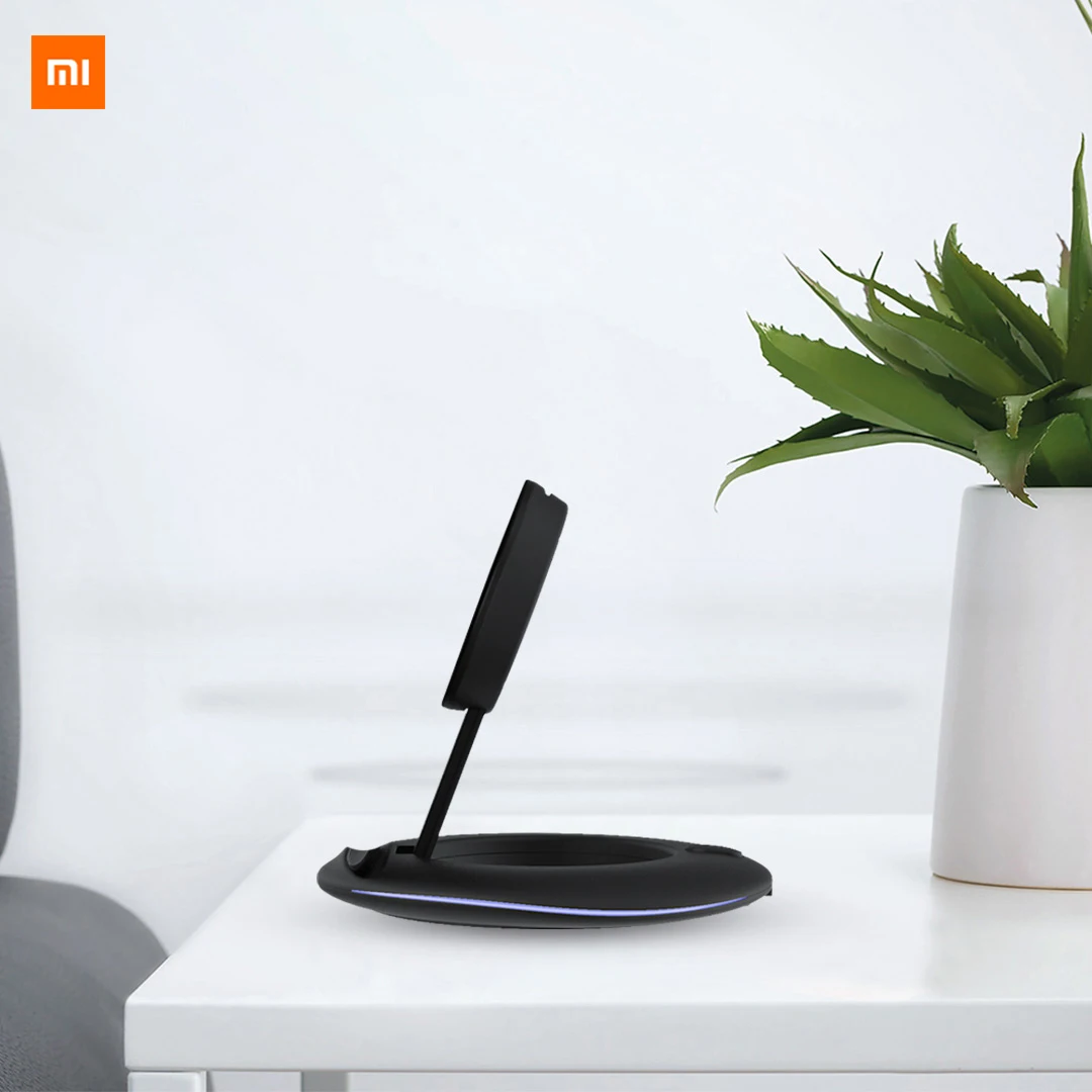 

New Xiaomi Mijia Youpin Boway Z1 folding wireless charger black horizontal vertical and horizonta 7.5W/10W fast charge