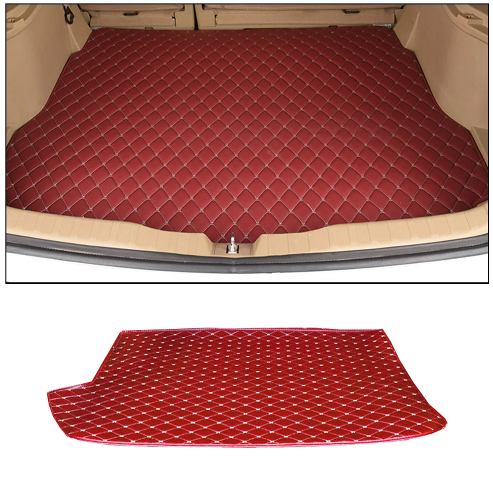 

Car rear tail box anti-dirty pad for Chevrolet Camaro 2010~2015 trunk mat car shape auto parts