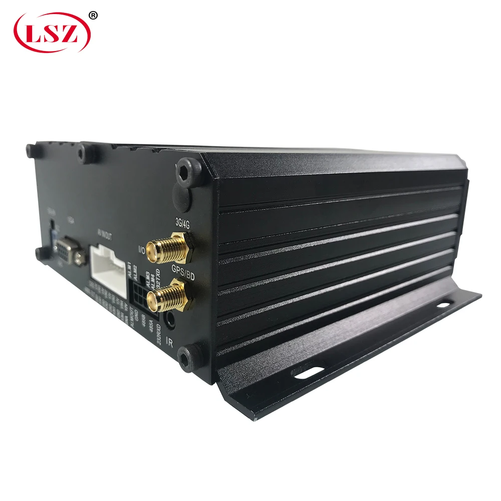  LSZ MDVR 4G + GPS hdd + tarjeta SD DVR móvil con servidor gratuito y Software CMSV6