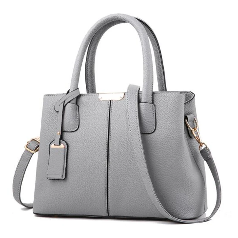 Yogodlns, Роскошные Сумки из искусственной кожи, женская сумка, дизайнерская сумка на плечо, высокое качество, женская сумка на плечо, сумка-тоут, повседневная сумка - Цвет: gray