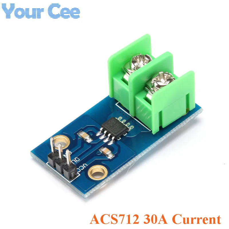 Модуль датчика переменного тока ACS712 5A 20A 30A модуль 5 В ACS712ELCTR для интегральной