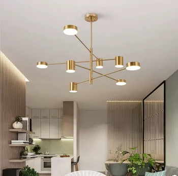 

nordic led wall moon lamp modern led chandelier освещение в помещении ventilador de techo living room decoration luzes de teto