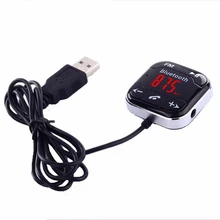 Auto Senza Fili di Bluetooth FM Trasmettitore Kit MP3 Player Remote Vivavoce Nero