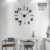 кварцевые новые украшения дома акриловое зеркало большие настенные часы 3D DIY большой размер настенные наклейки часы современный дизайн уникальный модный подарок