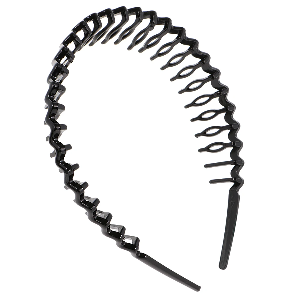 10 Pieces Black Plastic Comb Tooth Hair Hair Headband Hair Accessories