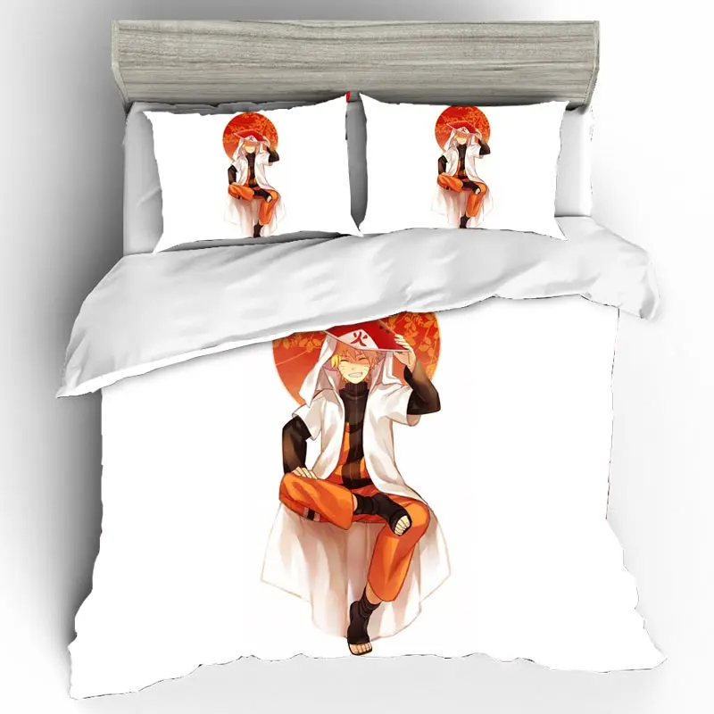 DQ0301 Домашний текстиль, постельное белье, Добби Наруто, Ropa De Cama Sabanas, 3d комплект постельного белья королевского размера, одеяло, Комплект постельного белья для девочек, постельное белье из поплина - Цвет: DQ0301