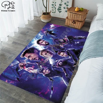 

New Superman/Batman/US Captain/The Avenger Carpets Soft Flannel 3D Printed Rugs Mat Rugs Anti-slip Large Rug Carpet-9
