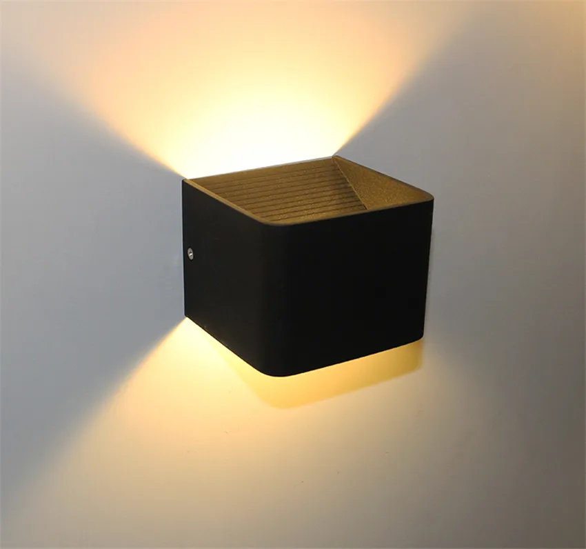 

Настенный светодиодный светильник Cube COB, 6 Вт, 85-265 в