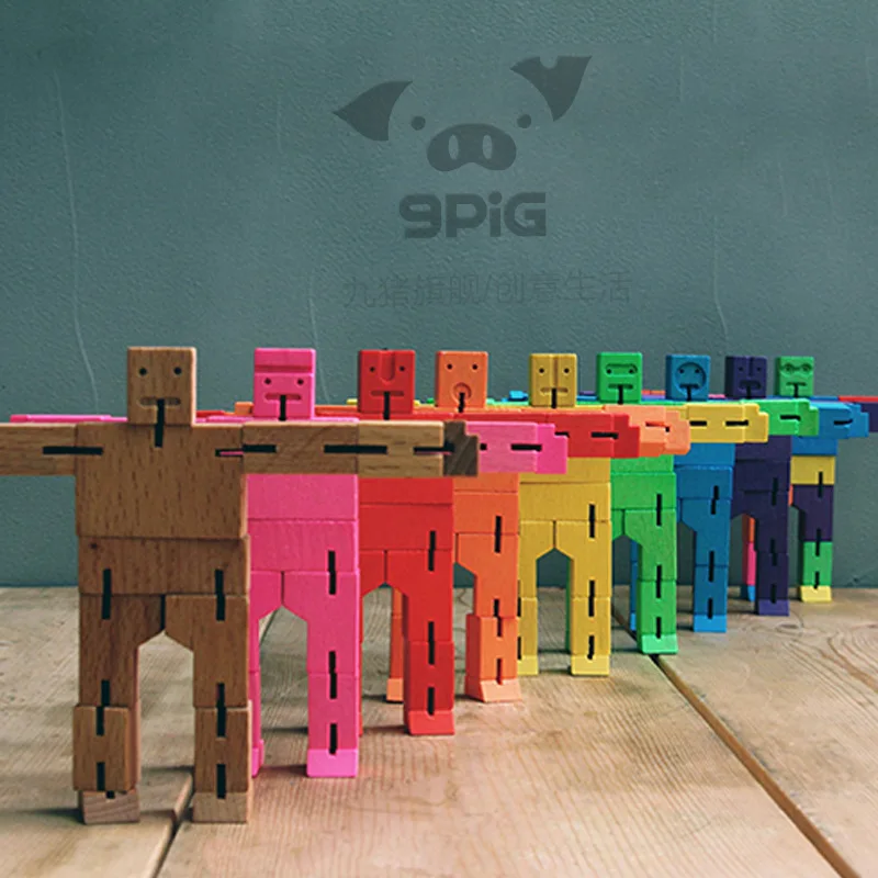 

Hong Kong 9PiG Genuine Product Flexible Transformers Rubik's Cube Robot Educational Toy Creative DIY Relaxation Gadget