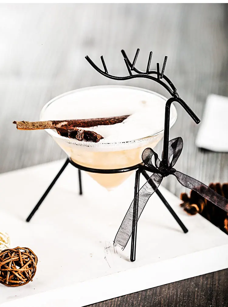 Новинка brandith Mule Deer Martini Коктейльная молекулярная Коктейльная чашка для шампанского Coupes Flutes Cone Muller Tipsy вечерние бокалы для вина