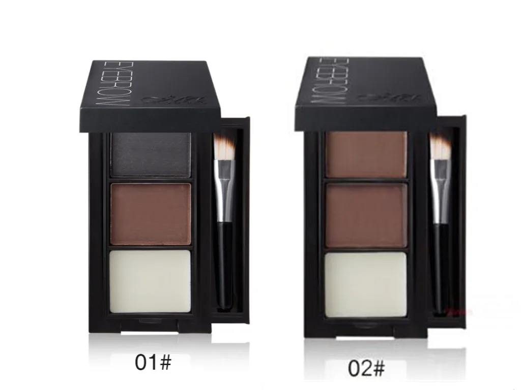 Pro 2 Color Eyebrow Enhancer Makeup Eyebrows powder Long-lasting Waterproof With Brush Mirror Cosmetic Kits Pro 2 Color Eyebrow Enhancer Makeup Eyebrows powder Long-lasting Waterproof With Brush Mirror Cosmetic Kits