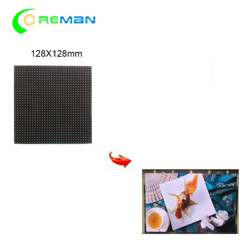 Оптовая продажа светодиодный модуль SMD 3 в 1 RGB P4 комнатная полноцветная