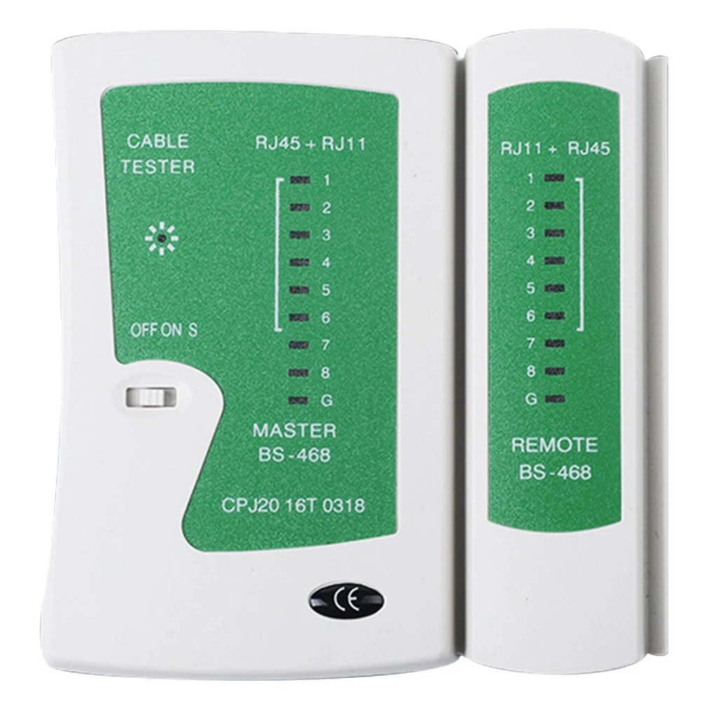 Network Cable Tester RJ45 RJ11 RJ12 CAT5 UTP LAN Cable Tester Detector Remote Test Tools Networking Network Cable Tester RJ45 RJ11 RJ12 CAT5 UTP LAN Cable Tester Detector Remote Test Tools Networking
