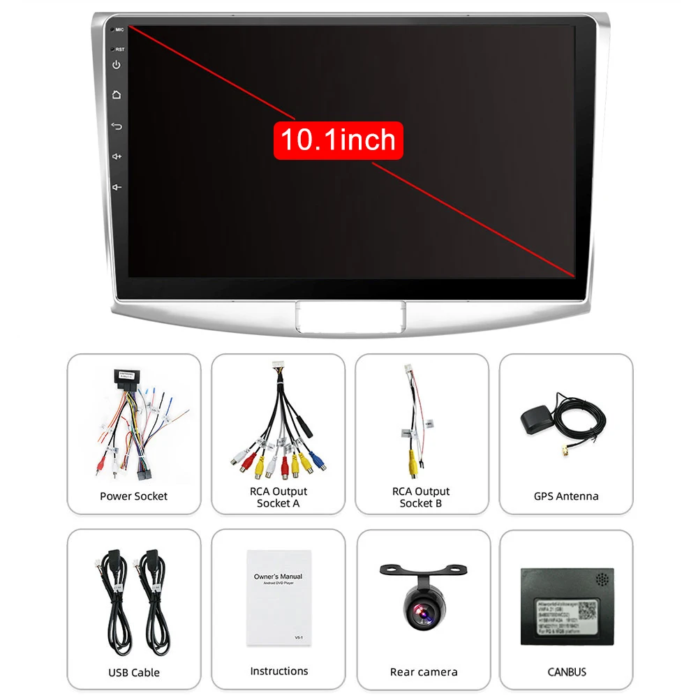 Android Car Radio GPS For VW Volkswagen Passat B7 B6 2010-2015 Magotan CC Audio Stereo 2 Din Navigator Multimedia Player NO DVD