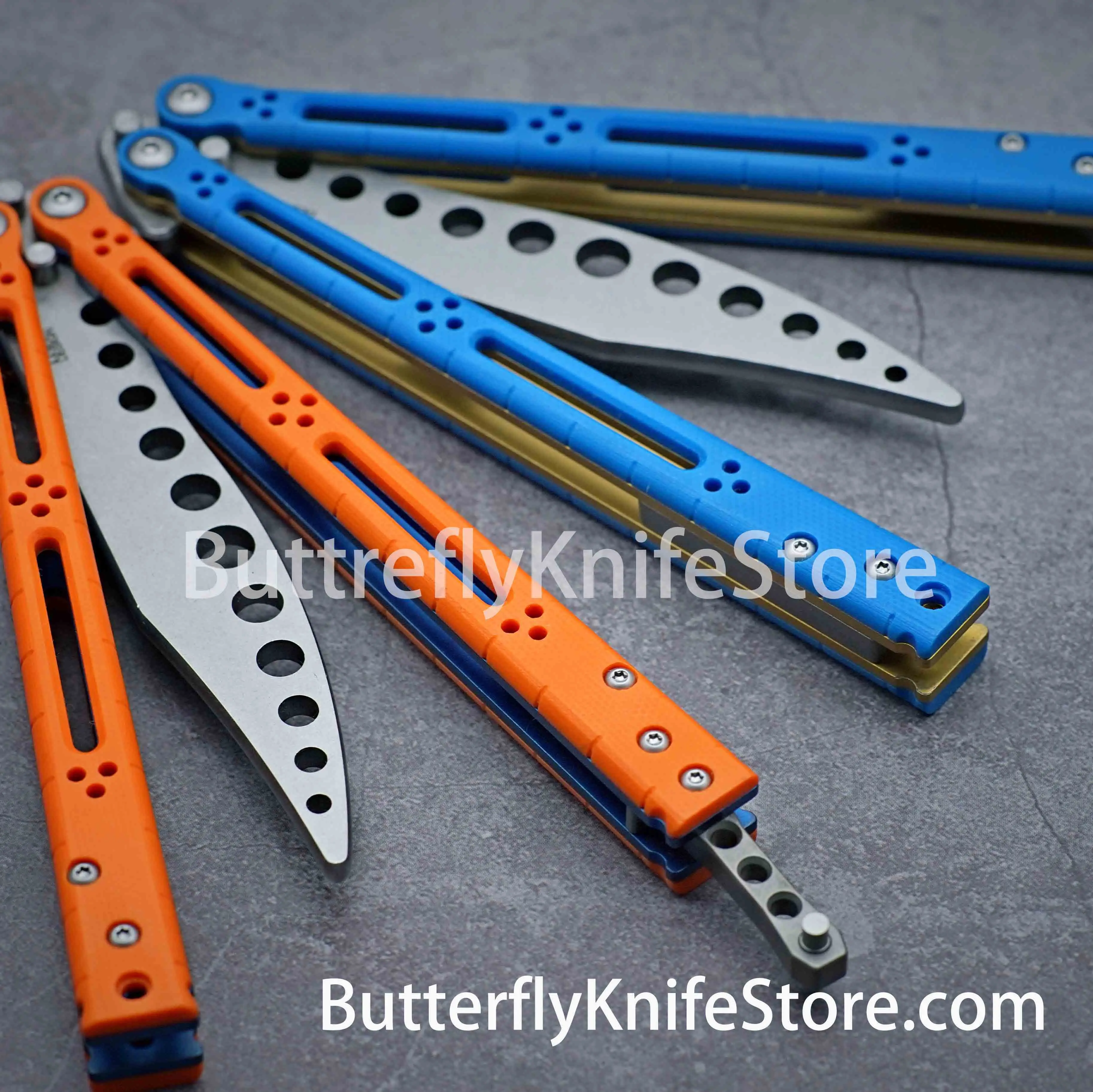 Theone Hom Bas Clone Balisong Butterflyknife Flipper Trainer G10