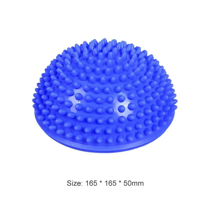Надувные полусферические мячи для йоги, PVC массажный фитбол, инструктор по упражнениям, Балансирующий мяч для спортзала, пилатеса, спорта, фитнеса, новое поступление