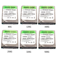 2.5 Inch SATA III 5400 RPM Internal Hard Disk Drive With 80GB 120GB 160GB 250GB 320GB 500GB Internal HDD For Laptop PC Computer