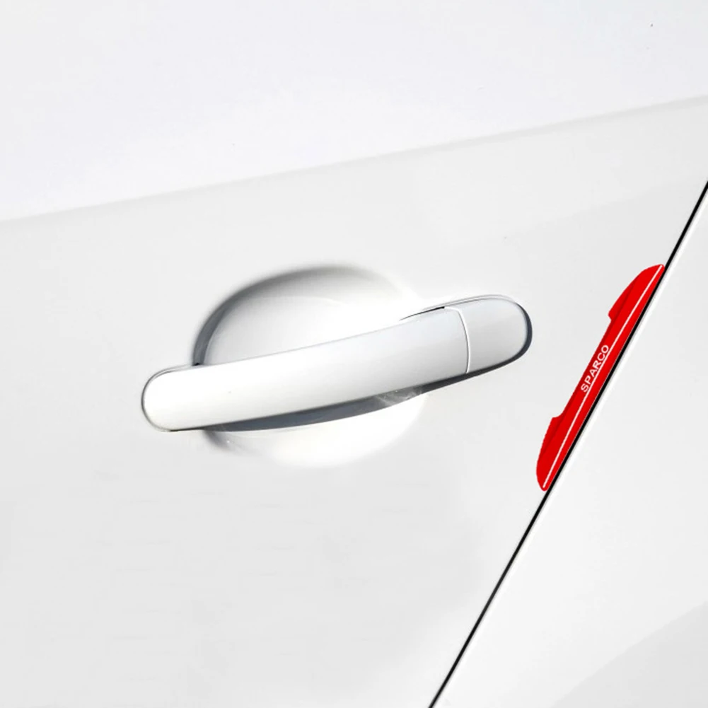 ПВХ 4 шт./компл. Автомобильная дверь защитная полоса для края авто боковое зеркало