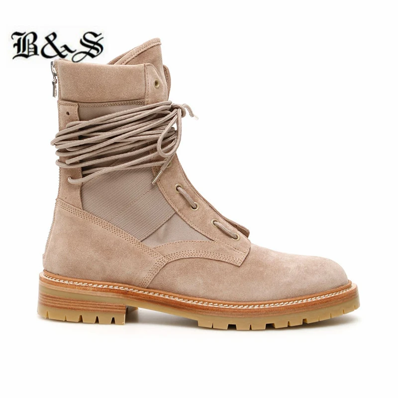 thick suede desert boot