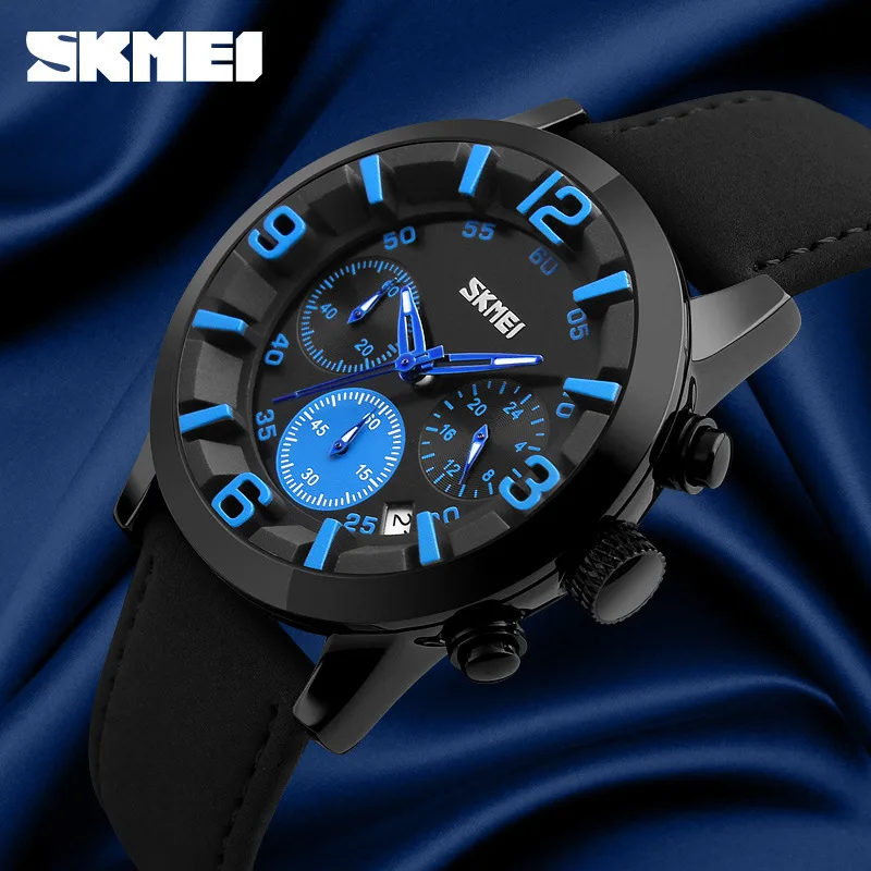 

Skmei New Style Trend Men Business Watch Classic Fashion Quartz Watch Men's Multi-functional Men Watch