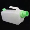 Patients Reusable Male Pee Urinal Bottle, Plastic Night Drainage Container Collector for Old Man 1