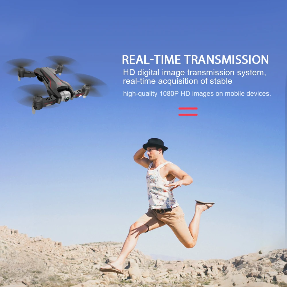 S20 2,4G Wifi FPV gps RC Дрон с камерой 4K 50X зум полет оптический поток позиционирования жестов Фото Видео RC Квадрокоптер RC игрушки