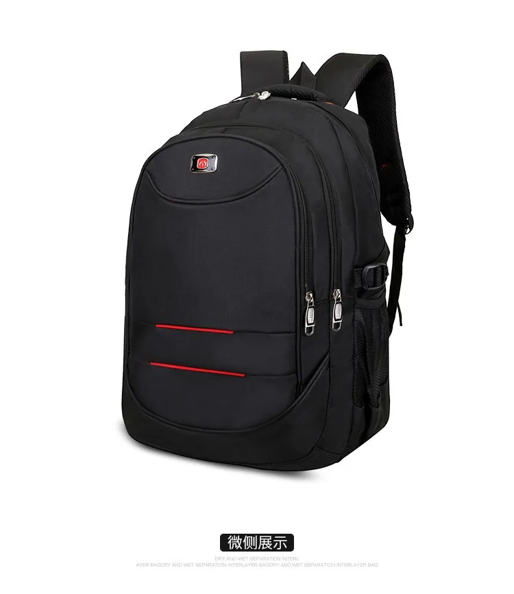 

Large Capacity Travel Backpack Men Business Computer Bag Primary School STUDENT'S School Bag Micro